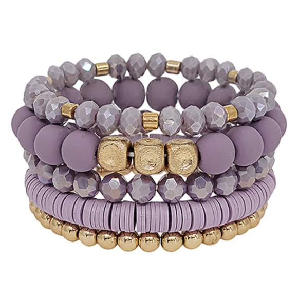 Purple Lover Bracelet Set - Picture 1 of 2